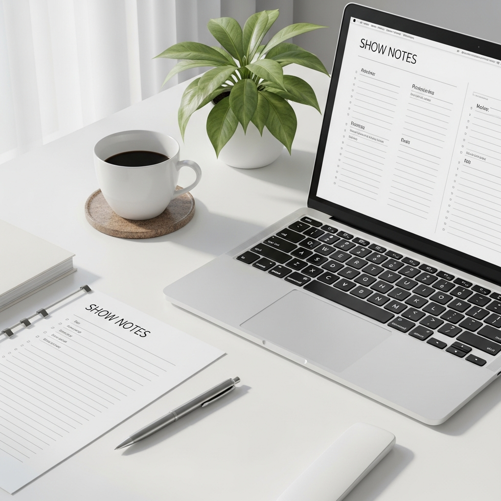 How to Write Show Notes That Rank